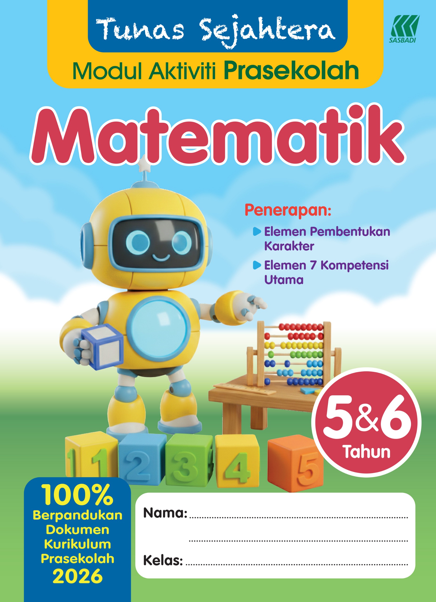 Modul Aktiviti Tunas Sejahtera Prasekolah (Matematik) Cover